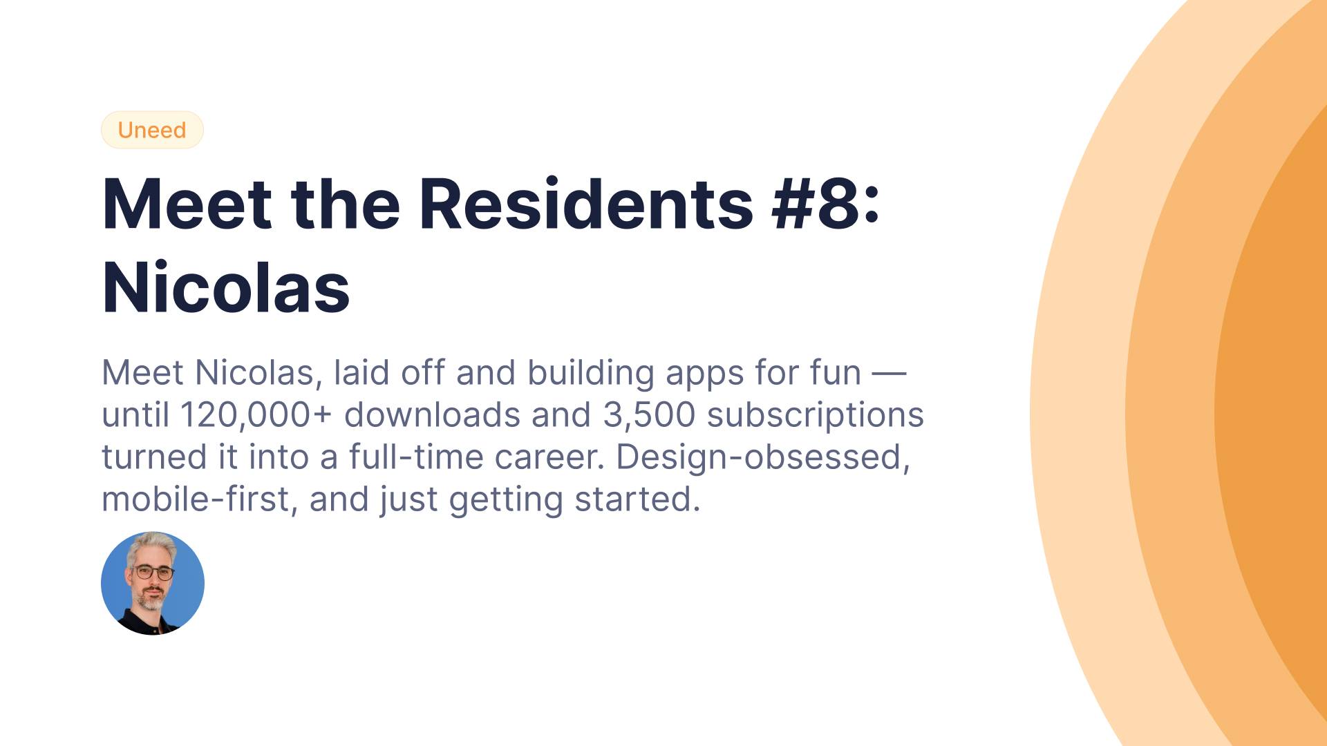 Meet the Residents #8: Nicolas Papegaey 🇫🇷