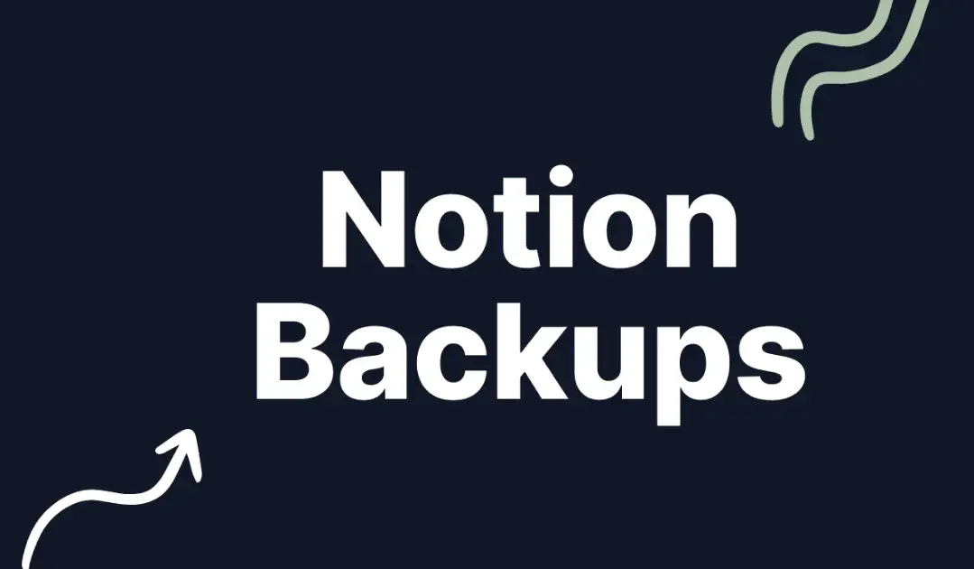 Notion Backups product image