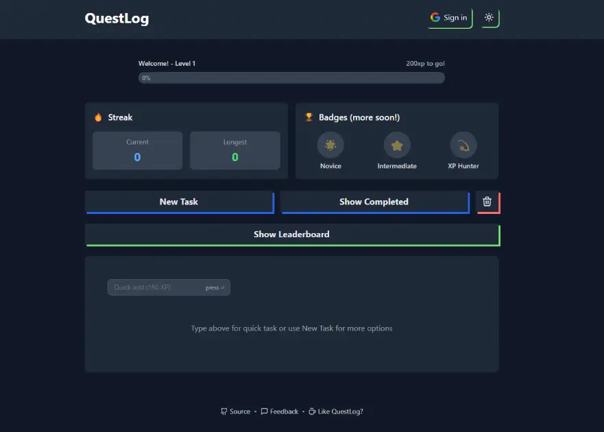 QuestLog product image