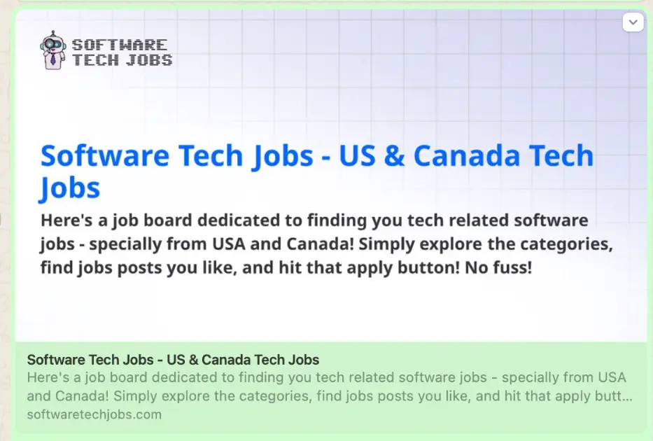 Software Tech Jobs product image