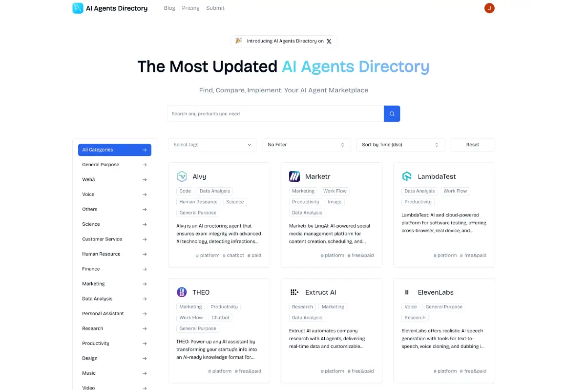 AI Agents Directory product image