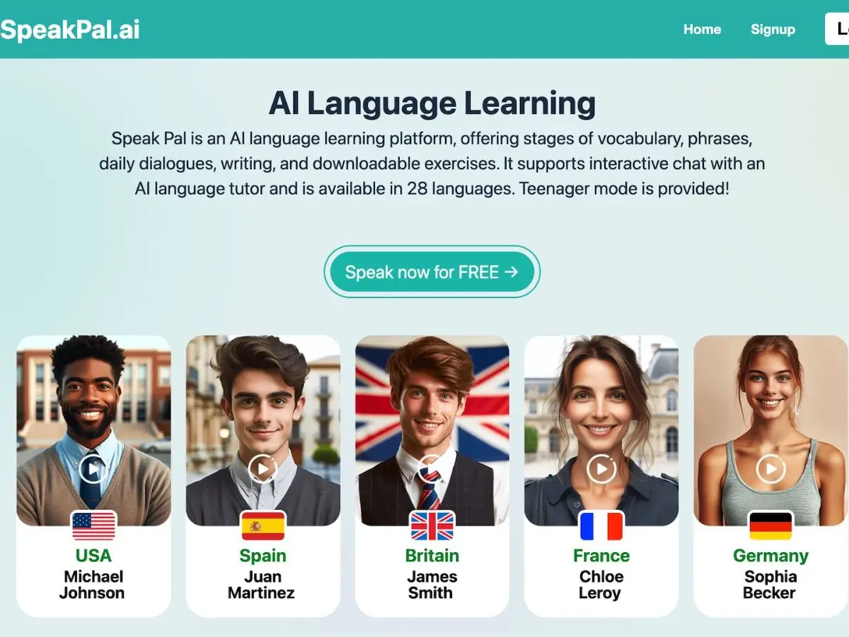 AI language learning program -Speakpal screenshot 3