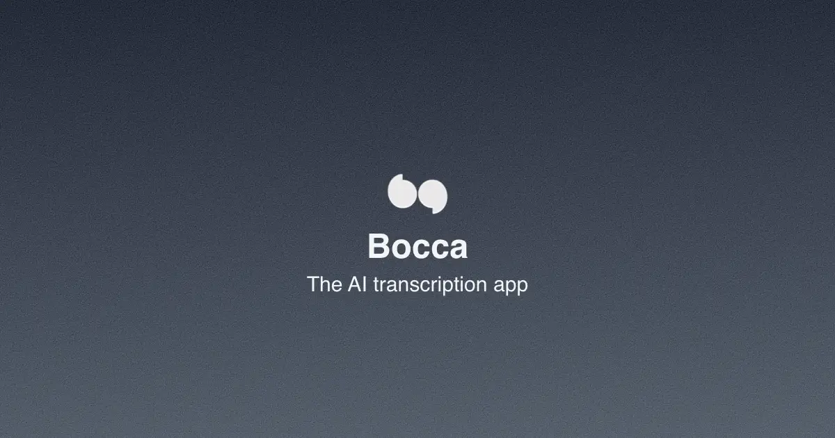 Bocca screenshot 2