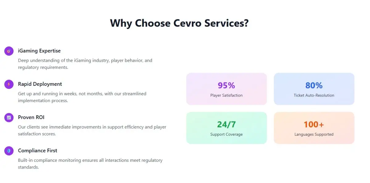Cevro screenshot 2