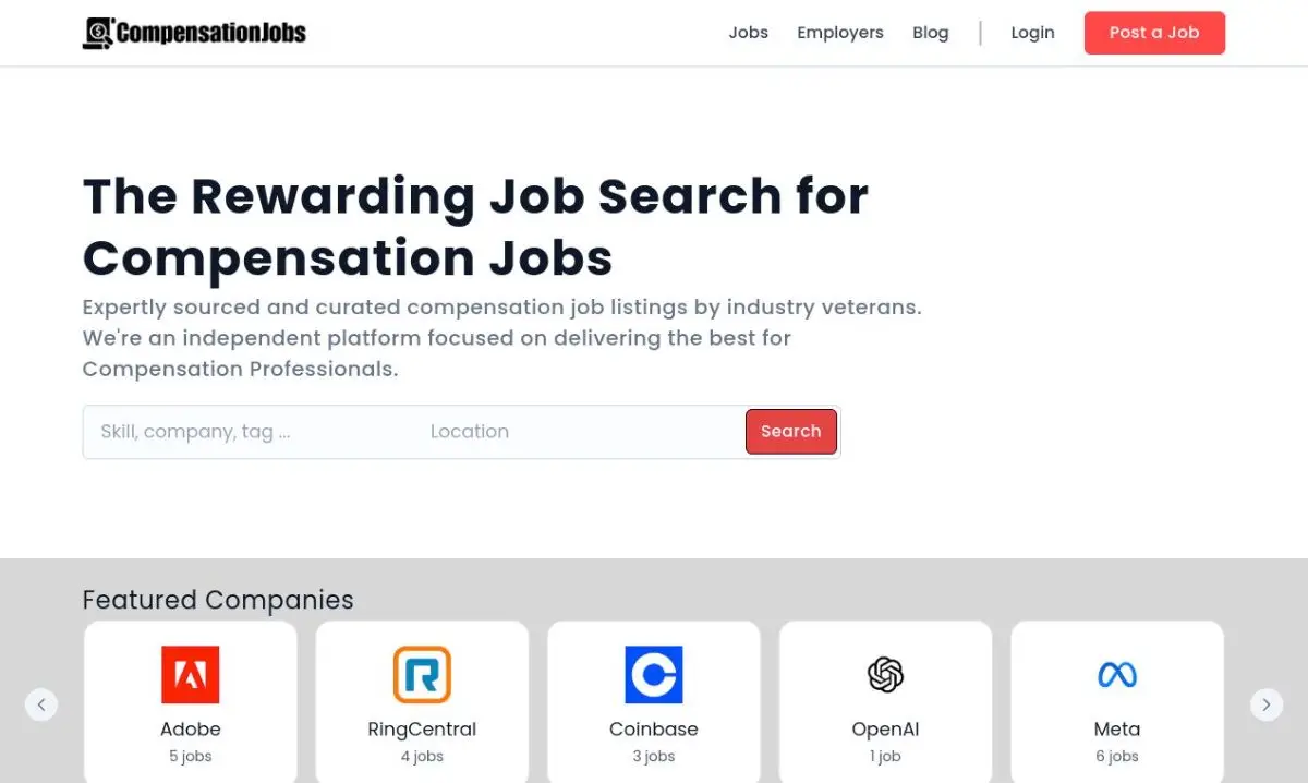 CompensationJobs screenshot 2