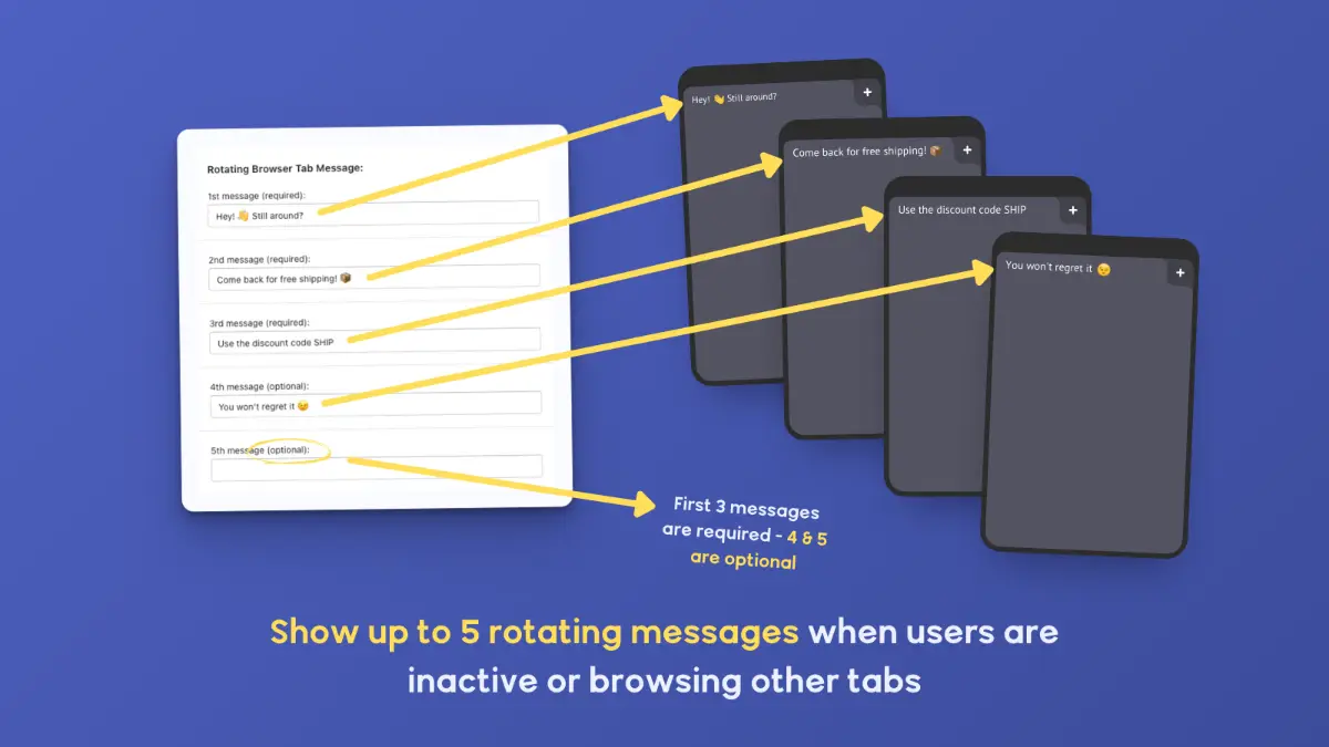 Dynamic Browser Tab Options screenshot 2