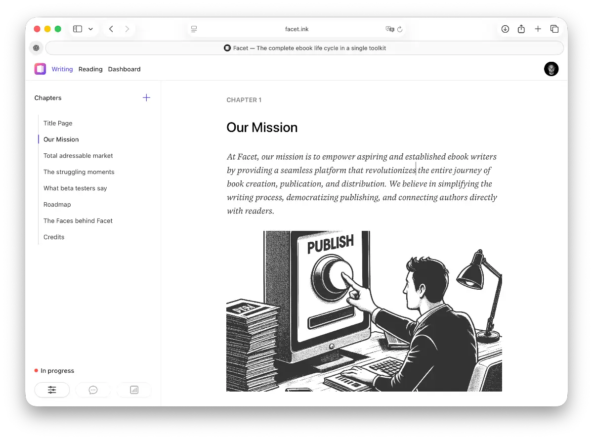 Facet screenshot 3