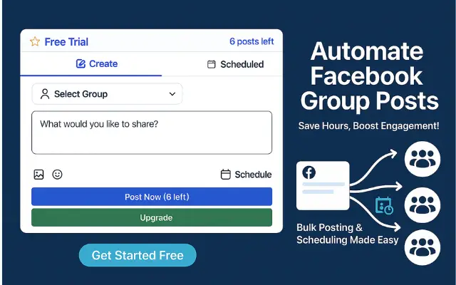 FB Group Bulk Poster screenshot 2