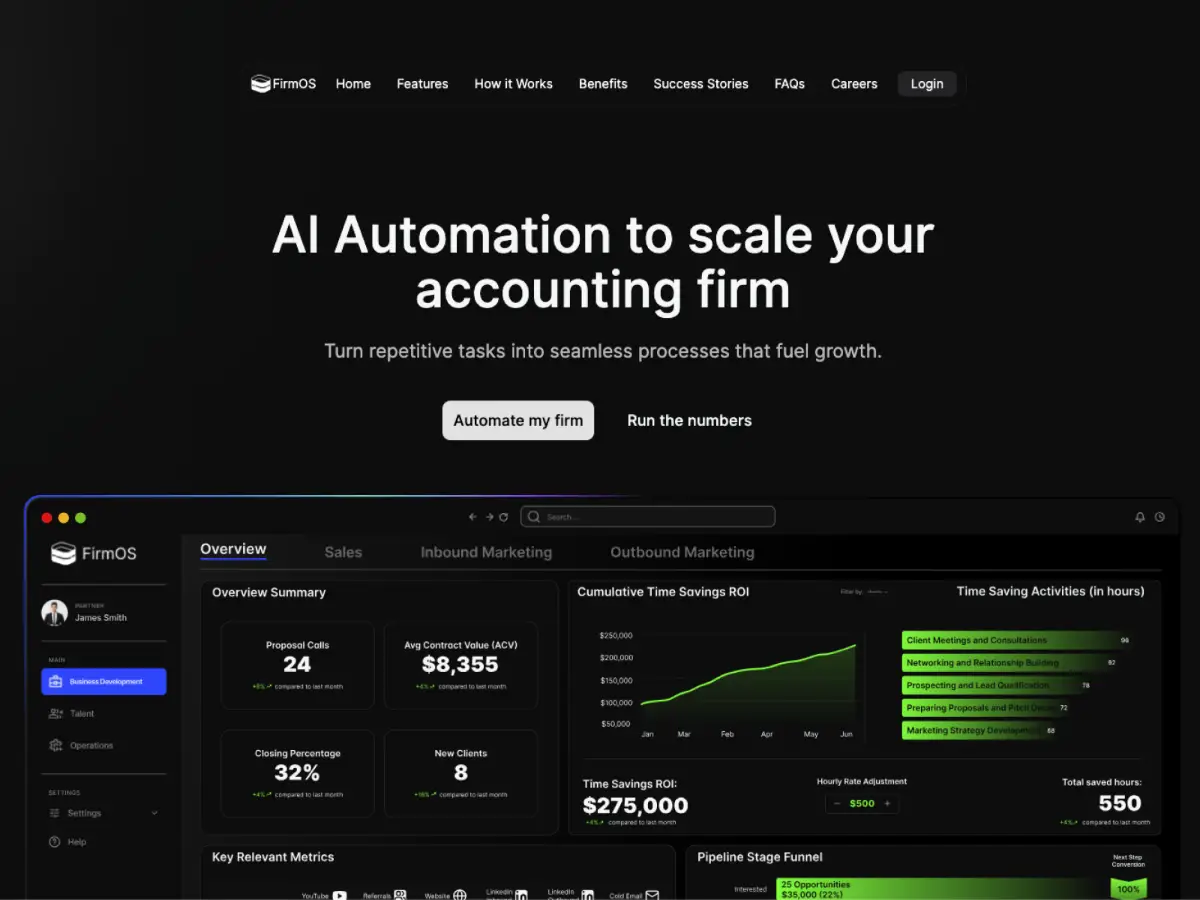 FirmOS screenshot 2