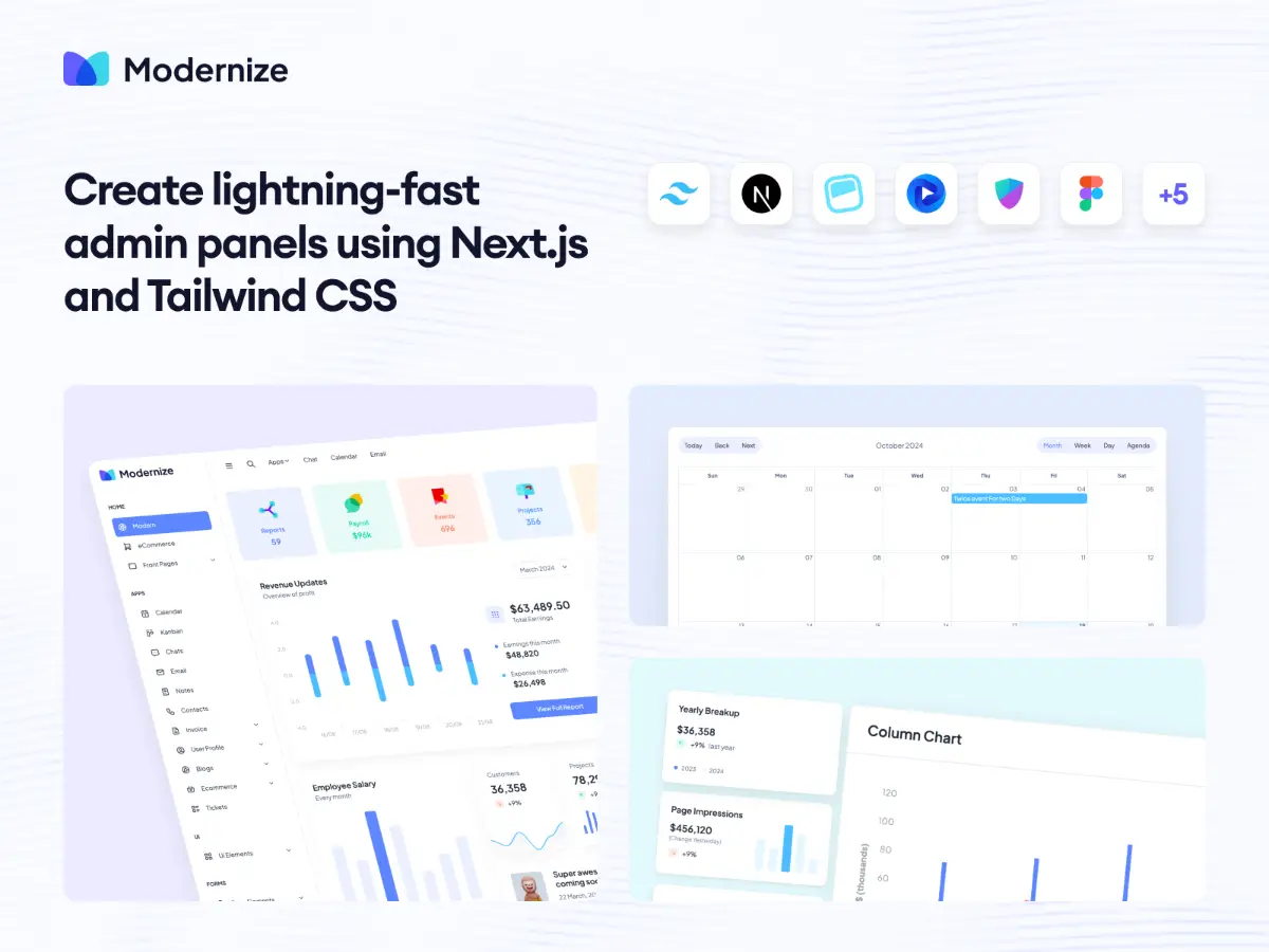 Flowbite Dashboard screenshot 3