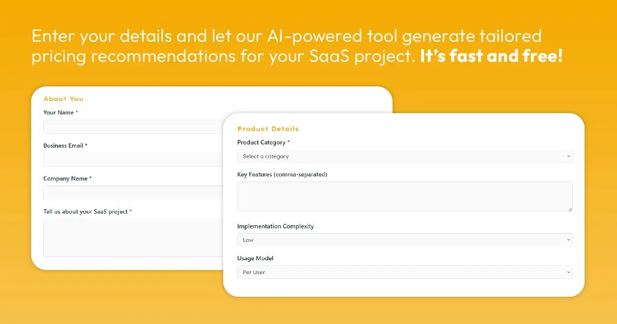 Free Ai Saas Pricing Calculator screenshot 3