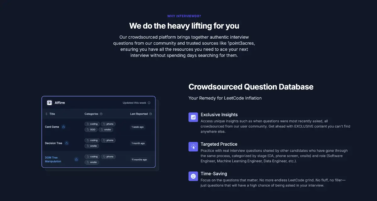 InterviewDB screenshot 3