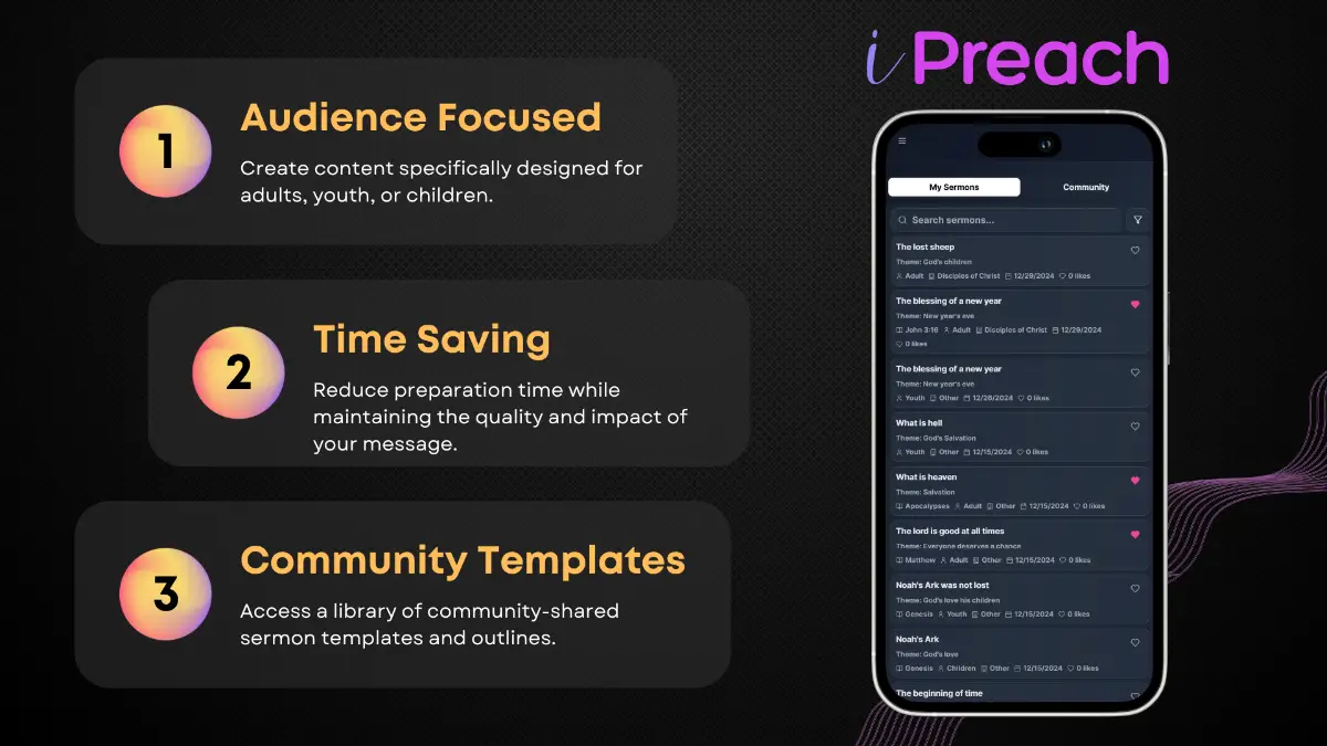 iPreach.ai screenshot 2