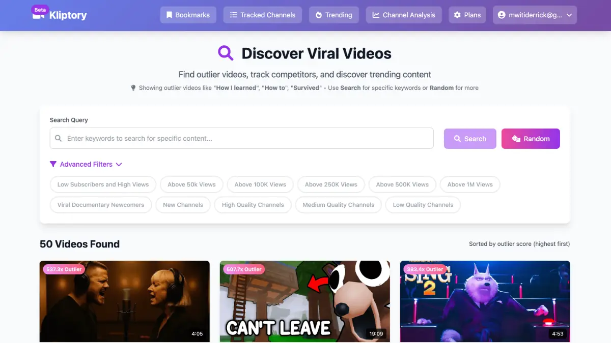 Kliptory screenshot 1