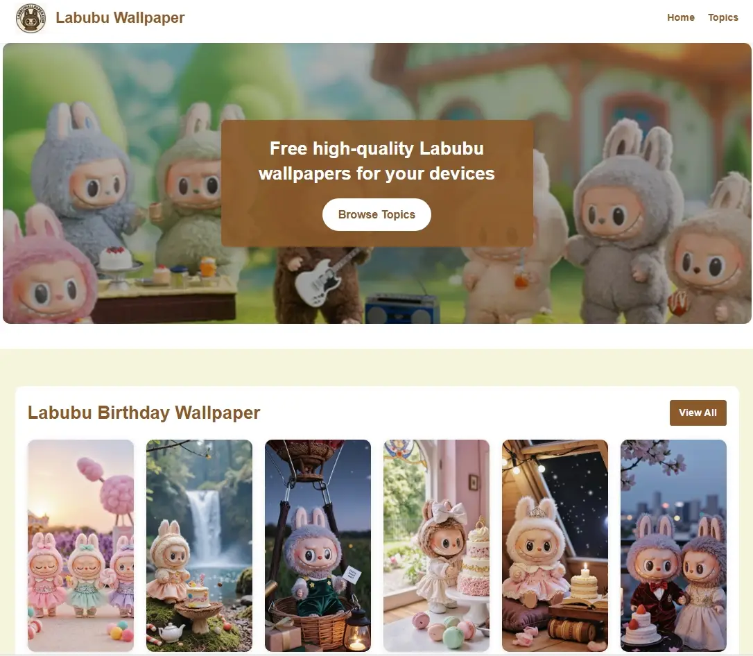 Labubu Wallpaper screenshot 2
