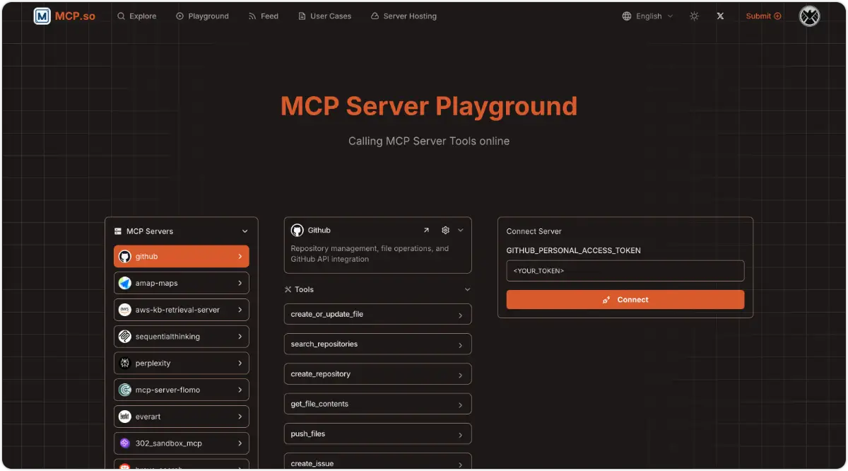 mcp.so screenshot 2