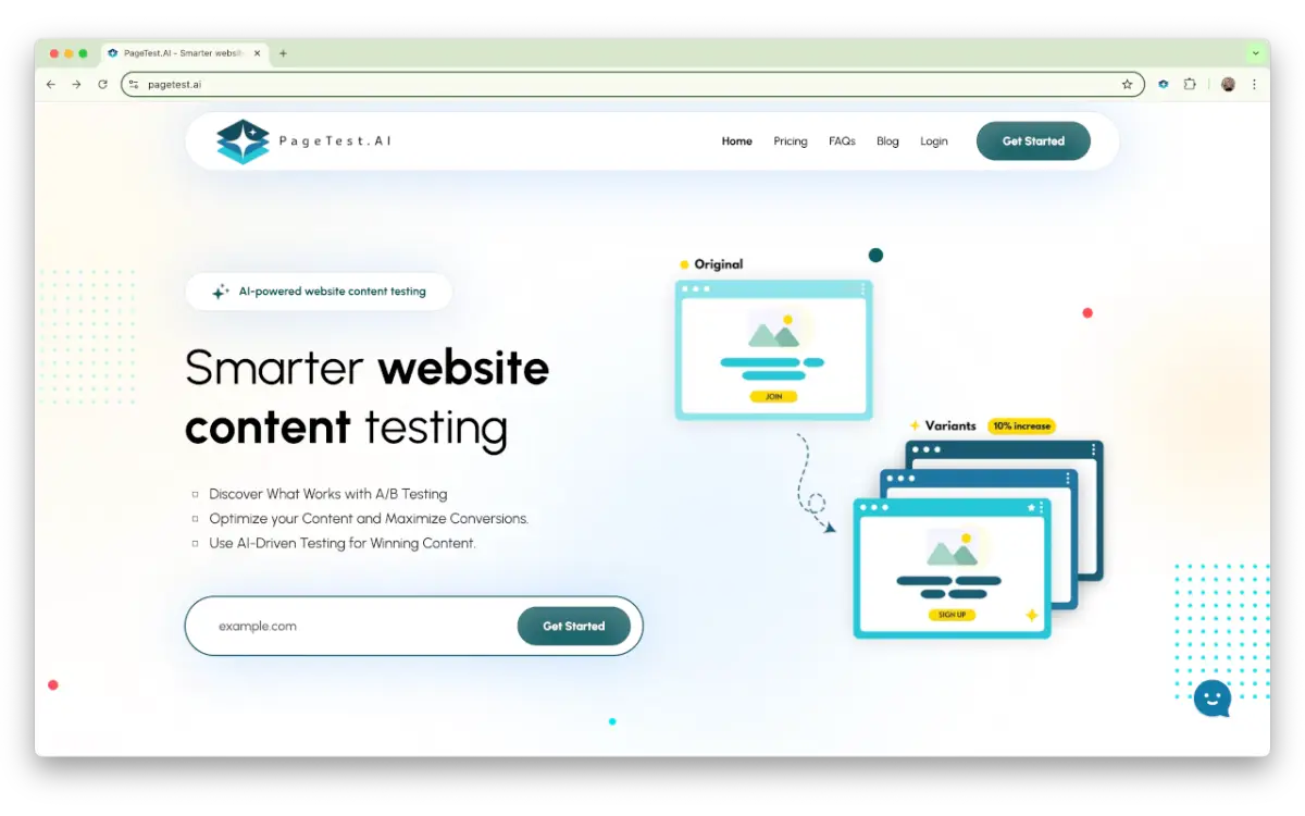 PageTestAI screenshot 1