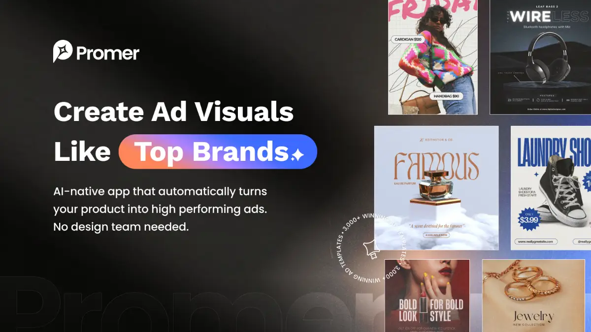 Promer AI: Ad Creative Studio screenshot 1