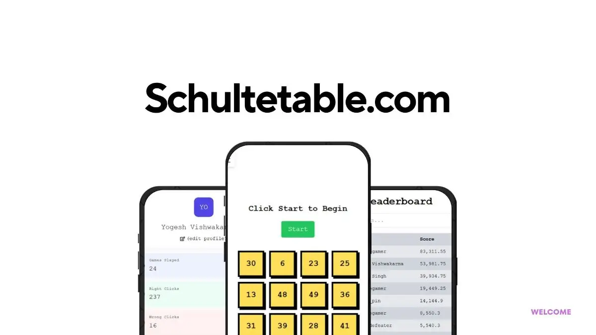 Schultetable screenshot 1