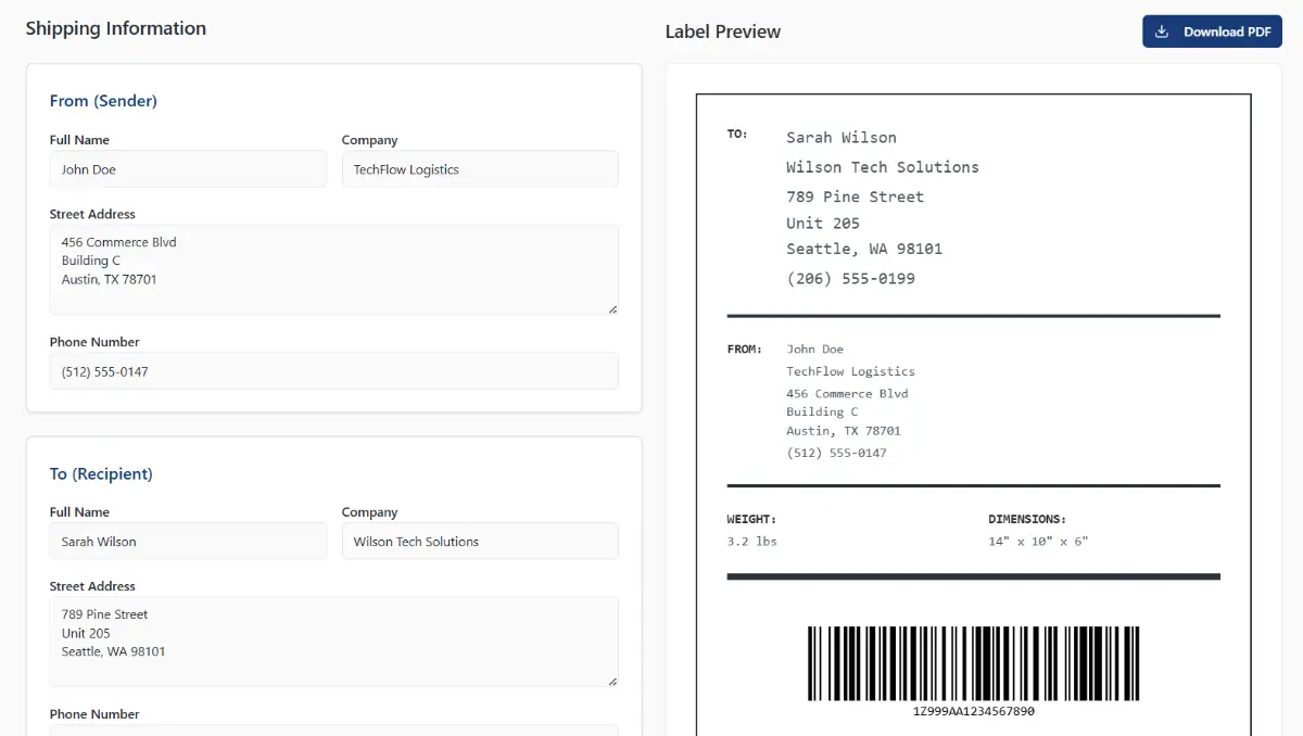 Ship Labeler screenshot 1