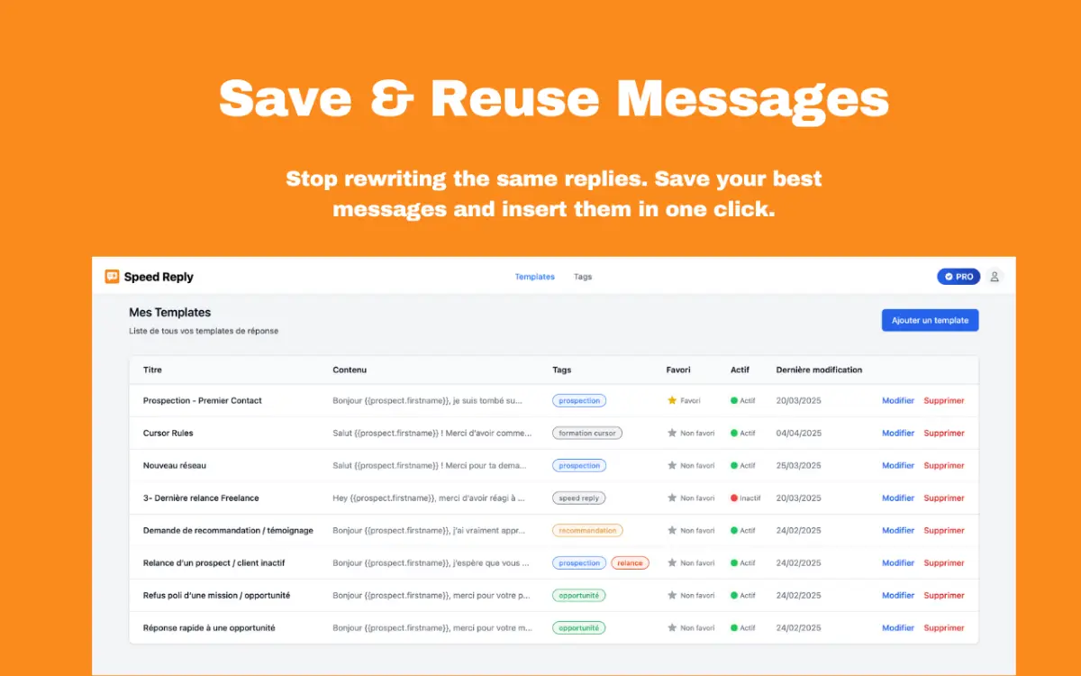 Speed Reply screenshot 2