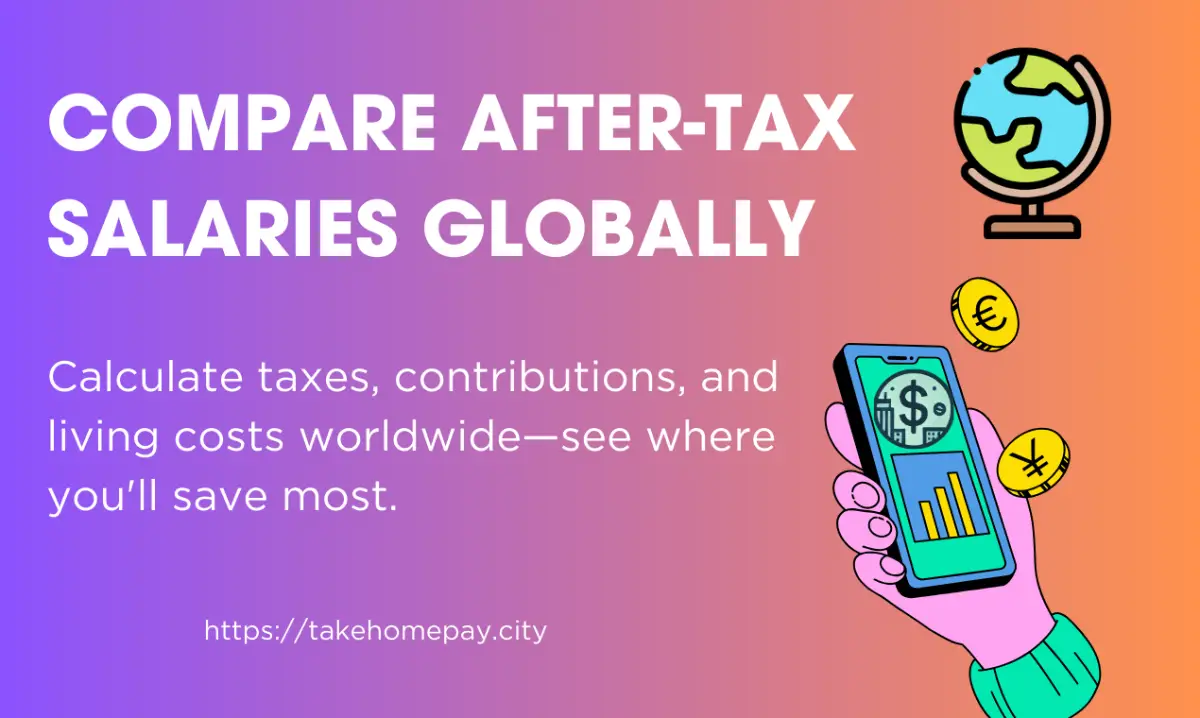 Take Home Pay by City screenshot 1