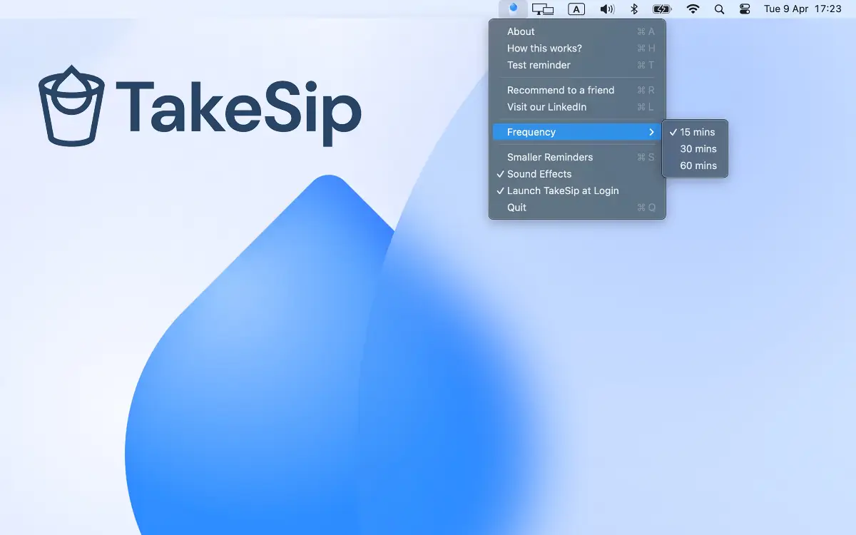 TakeSip - Hydration Companion screenshot 2