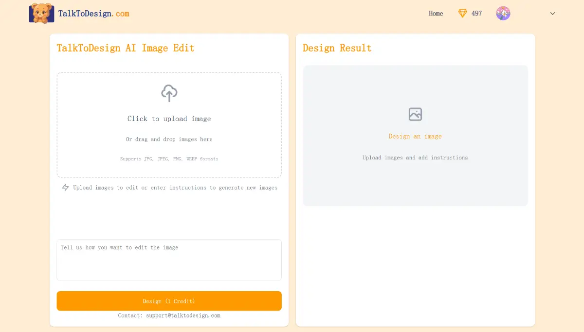 TalkToDesign	 screenshot 2