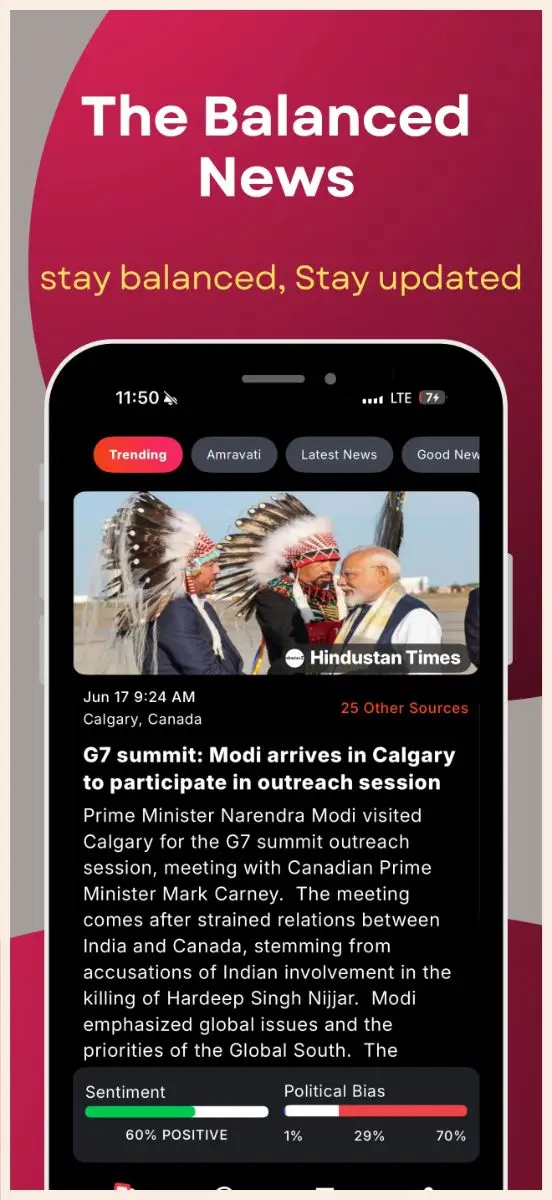 The Balanced News screenshot 3