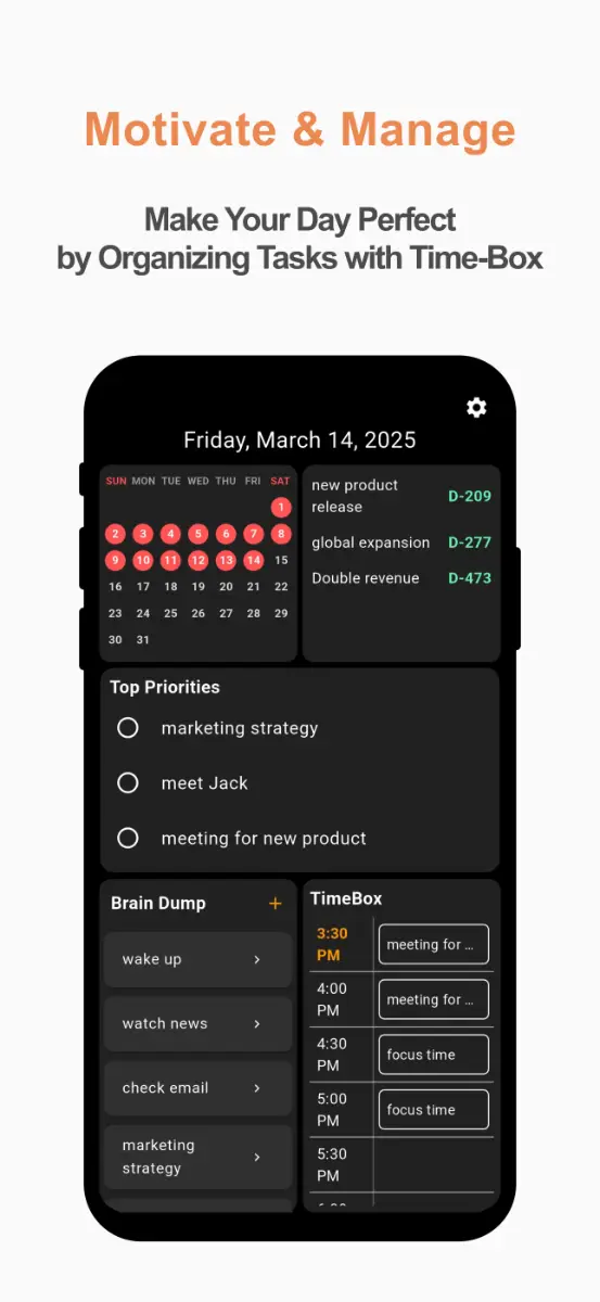 timeblazer screenshot 1