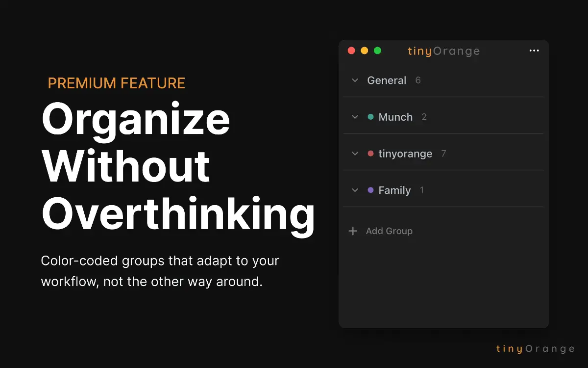 TinyOrange screenshot 3