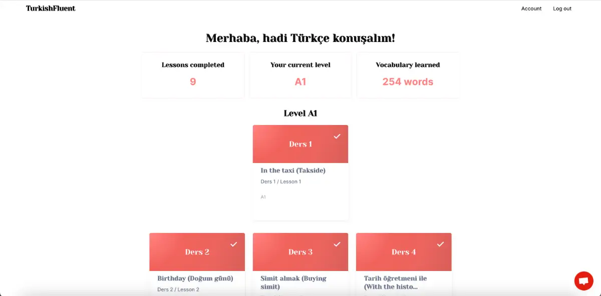 TurkishFluent screenshot 2