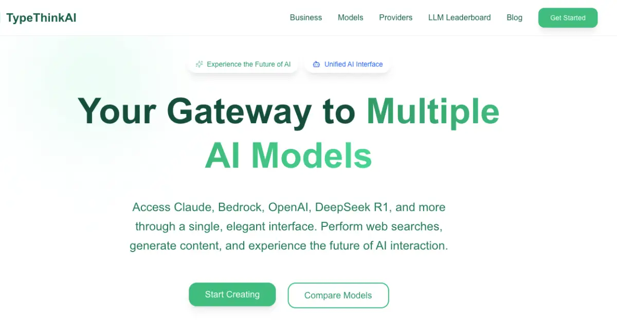 TypeThinkAI screenshot 1
