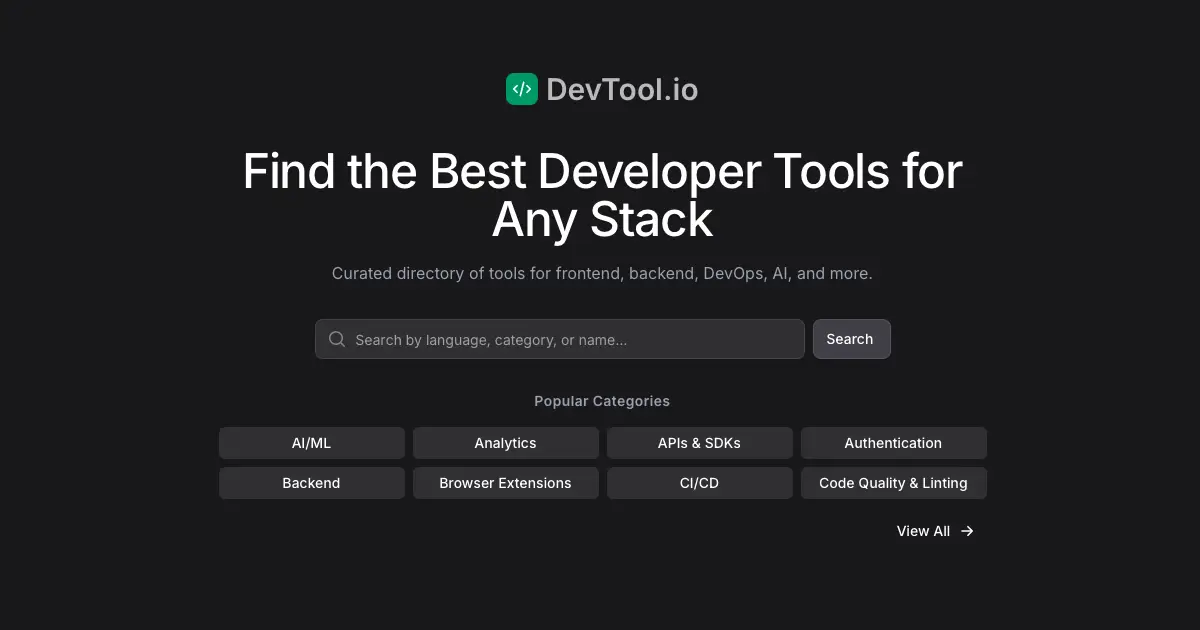 DevTool.io product image