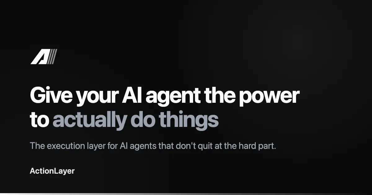 ActionLayer product image