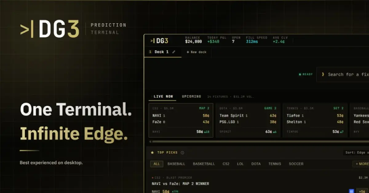 DG3 Terminal screenshot 2
