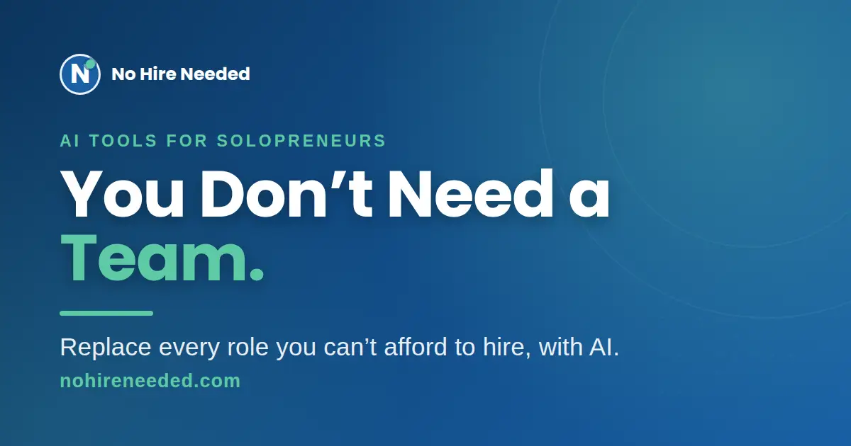 No Hire Needed screenshot 2