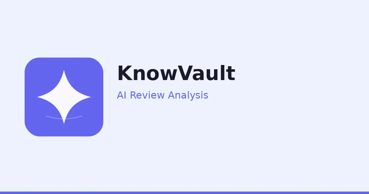 KnowVault product image