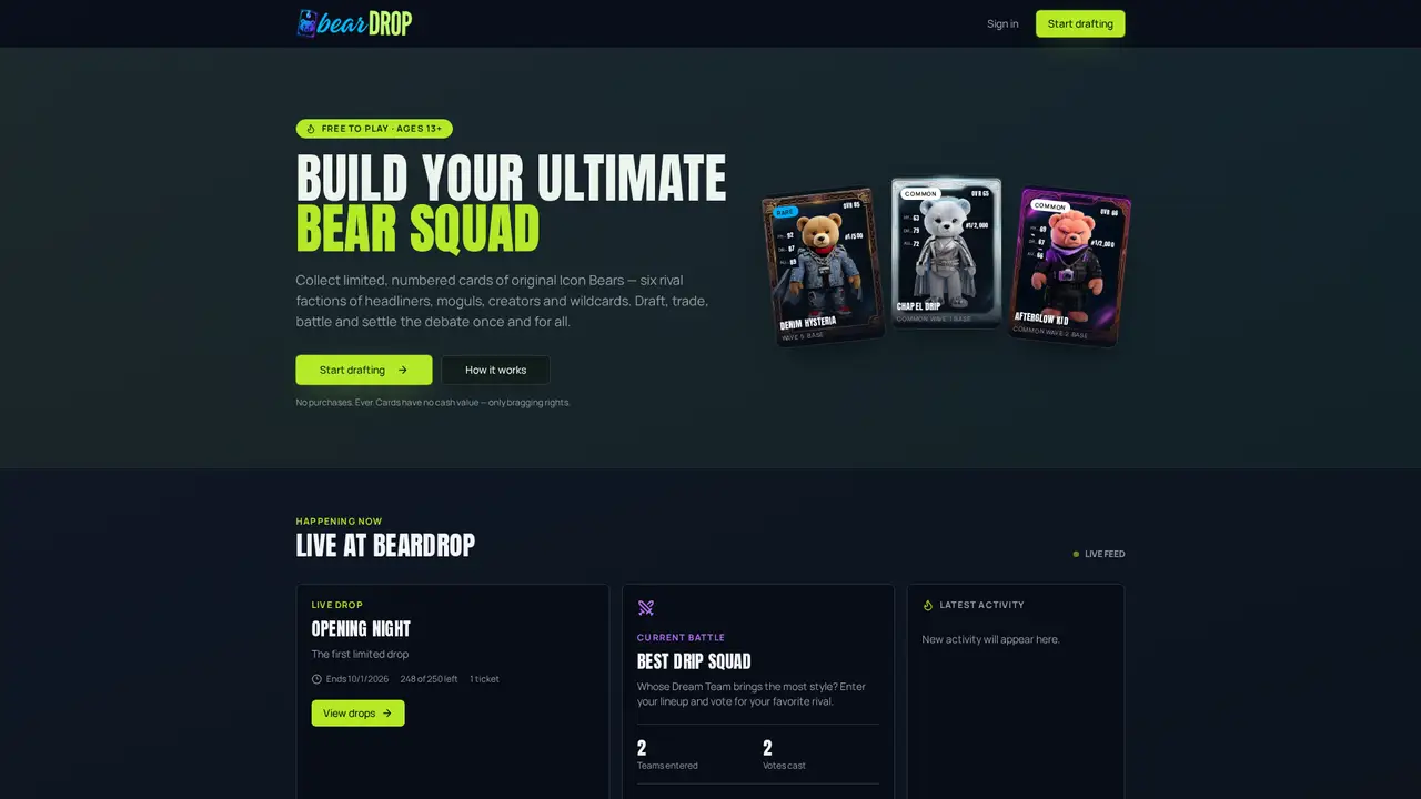 BearDrop screenshot 1