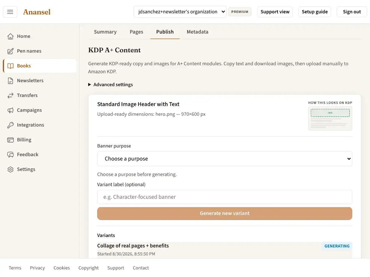 Anansel screenshot 1