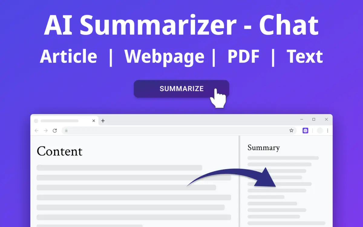 Article Summarizer Extension screenshot 2