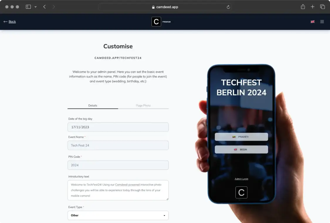 Camdeed screenshot 4