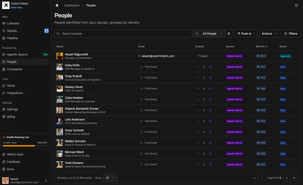 CatchIntent screenshot 3
