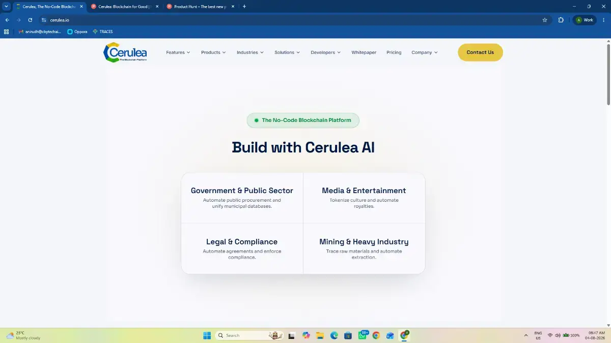 Cerulea screenshot 1