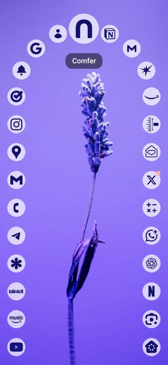 Comfer Launcher screenshot 2