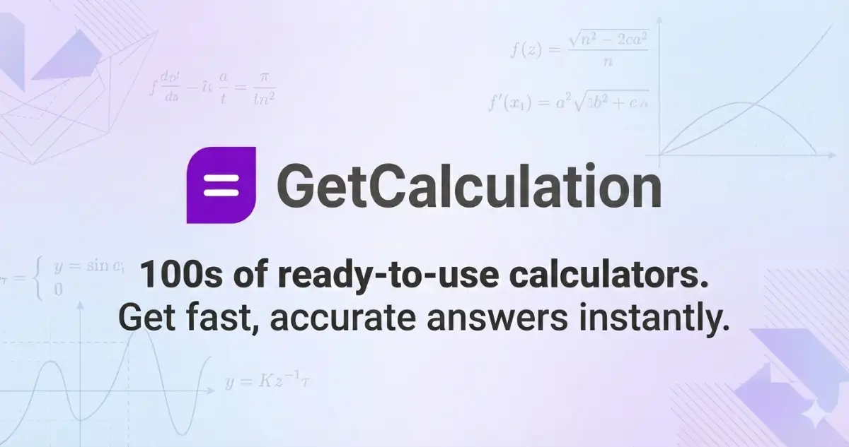 GetCalculation screenshot 1