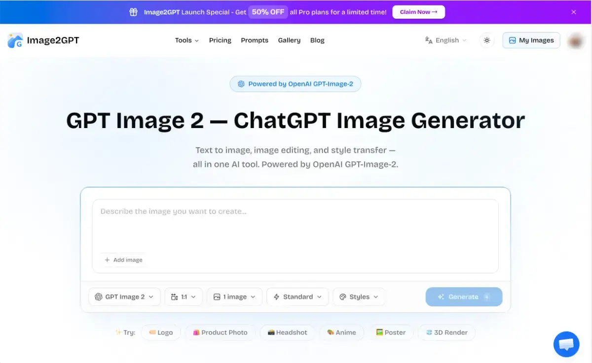 Image2GPT screenshot 1