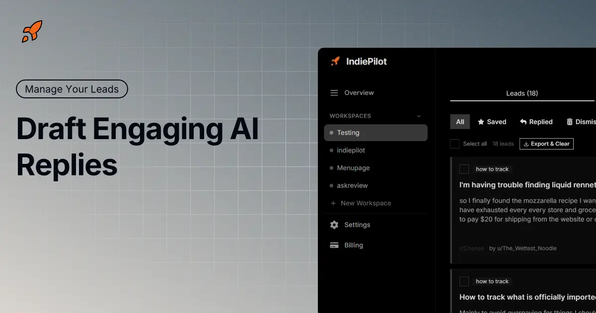 IndiePilot screenshot 3