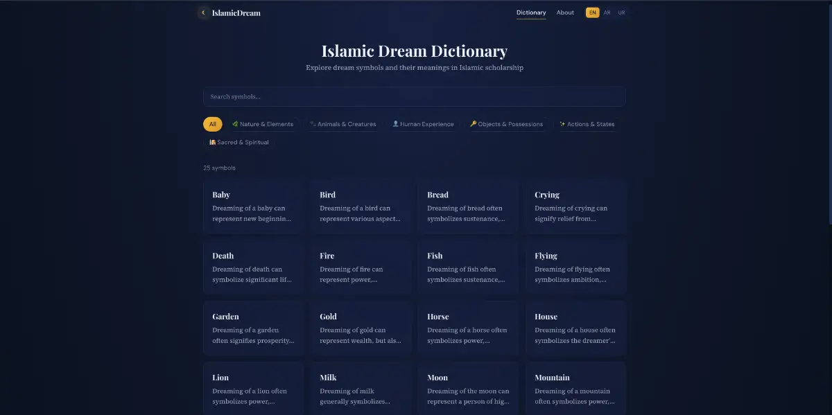 Islamic Dream screenshot 2