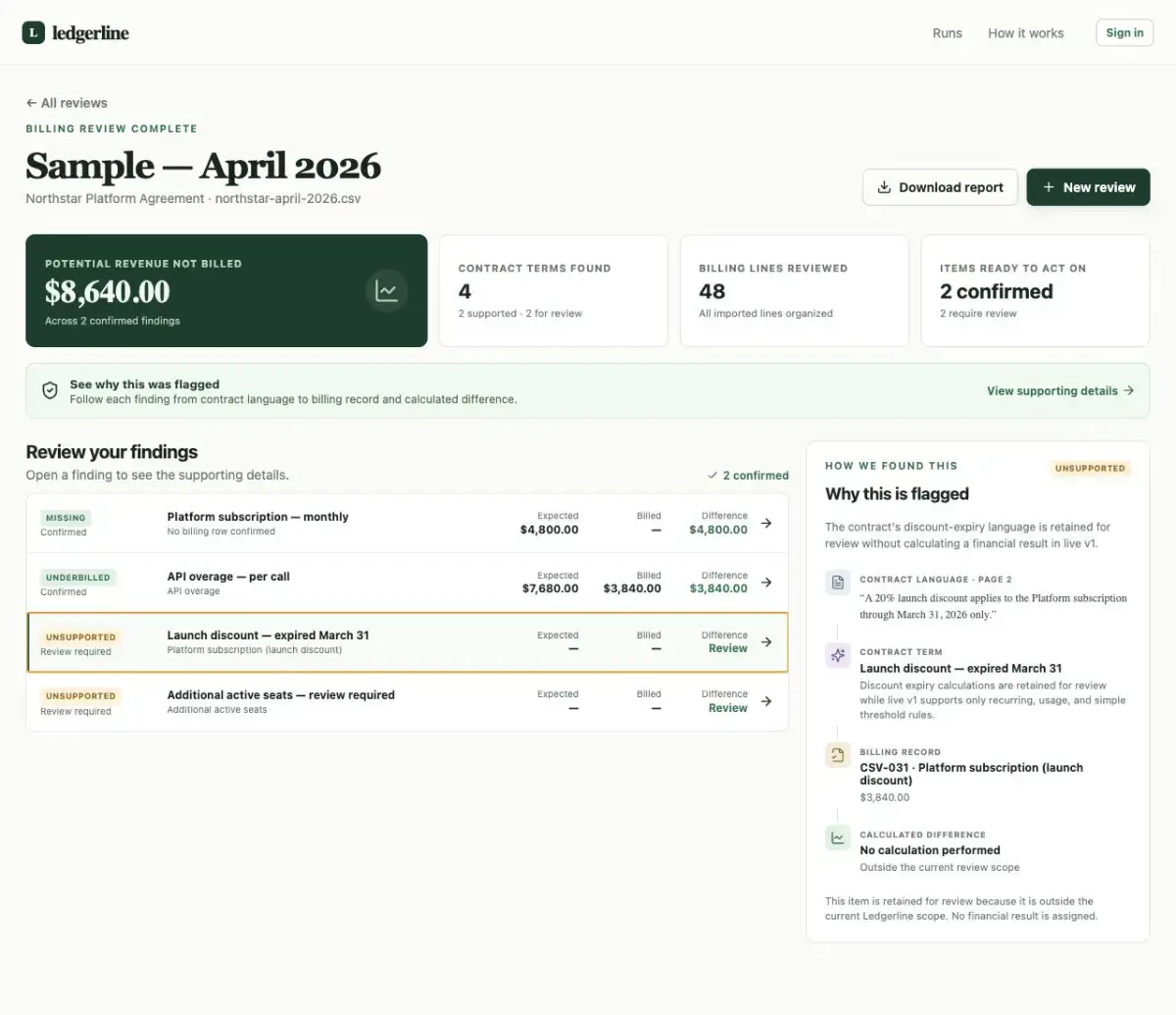 Ledgerline screenshot 3